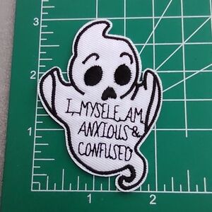 Ghost Patch with Black and White Design